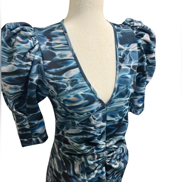 Rotate Sierina Berger Christensen maxi dress. EUC size 6 - Picture 5 of 11